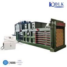 Semi-Automatic Horizontal Waste Paper Plastic Baler